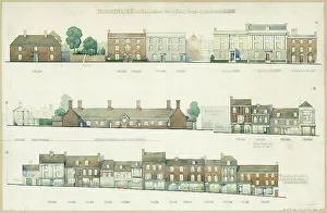 Drawings Gallery: Salisbury Street, Blandford, 1943 MD44_00065