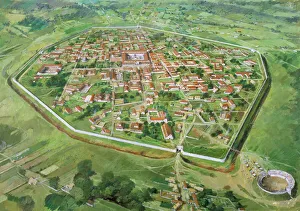 England Gallery: Silchester Roman City Walls J950063