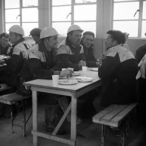 The 1960s Gallery: Site canteen JLP01_08_083794