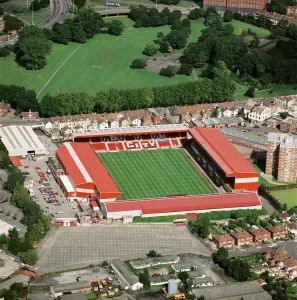 Bristol Prints: Aerofilms Print of Ashton Gate Stadium, Bristol