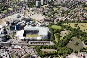St James Park Print, Newcastle United Football Ground
