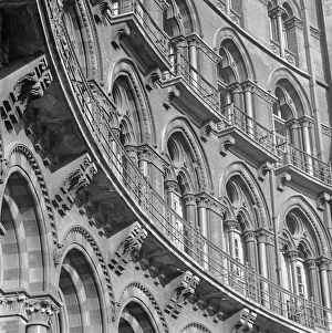 Victorian Architecture Gallery: St Pancras Hotel AA061729