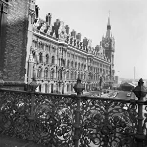 Gothic Architecture Gallery: St. Pancras Station AA062329