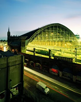 Architecture/victorian architecture/st pancras station j890064 Architecture/victorian architecture/st pancras station j890064