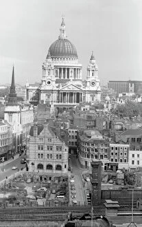 Images Dated 1st April 2011: St Pauls Cathedral, City of London a98_06400