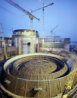 Industry/engineering construction building power stations building sizewell b/steel liner dome jlp01 10 49267 Industry/engineering construction building power stations building sizewell b/steel liner dome jlp01 10 49267