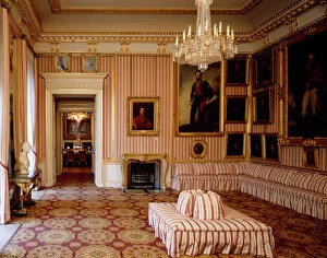 Images Dated 10th October 2011: Striped Drawing Room, Apsley House J050011