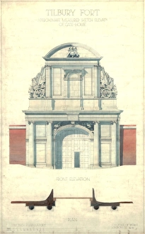 Drawings Gallery: Tilbury Fort Gatehouse MP_TIL0022