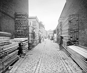 Timber Gallery: Timber Yard, Lambeth 1916 BL23561_029