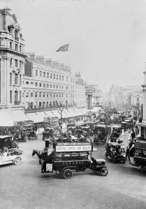 Victorian Era Transportation Prints: Regent Street WES01_01_07