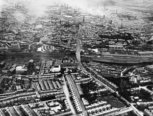 Prints of Fishergate and environs, Preston, 1920 Preston Prints: Fishergate and Environs Print, Preston 1920