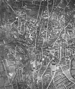 Prints of Wolverhampton, 1948. Vertical aerial reconnaissance photography by the RAF Wolverhampton Prints: Wolverhampton 1948 Aerial Print
