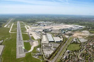 Prints of Manchester Airport, Manchester, 2021 Aviation Prints: Manchester Airport Print (Colour photograph)
