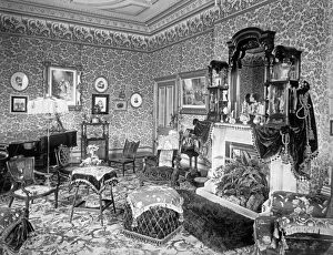 The 1890s Collection: Victorian drawing room BL11105