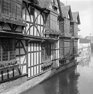 Jacobean Architecture Collection: The Weavers, Canterbury, Kent a019453