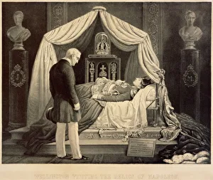 Wellington Visiting the Relics of Napoleon J050177 Wellington Visiting the Relics of Napoleon J050177