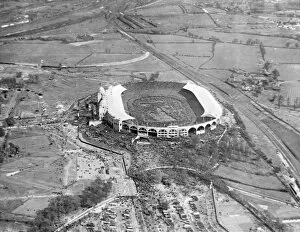 Sports Venues from the Air Gallery: Wembley Cup Final 1923 EPW008545