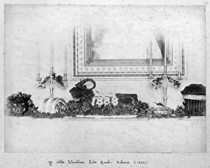 Ye Olde Christmas Side Board. Osborne House, 1888 D880038 Ye Olde Christmas Side Board. Osborne House, 1888 D880038