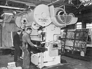 No 3 Shop, Carriage fitting and machine shop, 1953 No 3 Shop, Carriage fitting and machine shop, 1953
