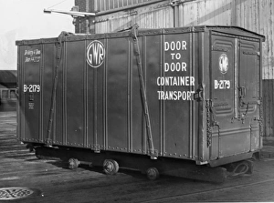 4 ton all steel door-to-door container, 1938 4 ton all steel door-to-door container, 1938