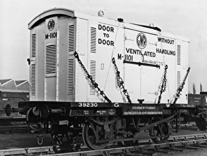 4 ton ventilated container to carry fresh meat, 1935 4 ton ventilated container to carry fresh meat, 1935