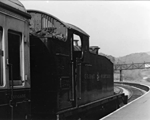 No 4588 Prairie Tank Locomotive at Kingswear, 22nd March 1973 No 4588 Prairie Tank Locomotive at Kingswear, 22nd March 1973