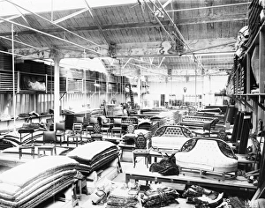 No 9 Shop, Carriage Trimming Shop, c1906 No 9 Shop, Carriage Trimming Shop, c1906