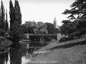 Adelaide Bridge, Leamington Spa, c1924 Adelaide Bridge, Leamington Spa, c1924
