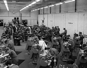 Images Dated 5th November 2007: Apprentice Training School, Machine Shop, c1963