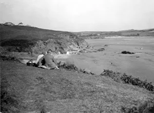 Bigbury & Bantham Sands, Devon, August 1928 Bigbury & Bantham Sands, Devon, August 1928