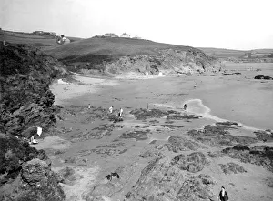 Bigbury-on-Sea Sands, Devon, August 1928 Bigbury-on-Sea Sands, Devon, August 1928