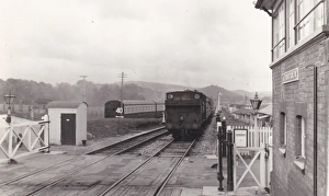 Blue Anchor Station and Signal Box, Somerset Blue Anchor Station and Signal Box, Somerset