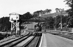 Bodmin Road Station water tower, 1954 Bodmin Road Station water tower, 1954