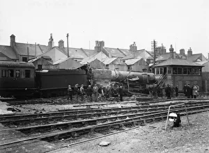 Bomb damage to Bowden Hall locomotive at Keyham Station, 1941 Bomb damage to Bowden Hall locomotive at Keyham Station, 1941