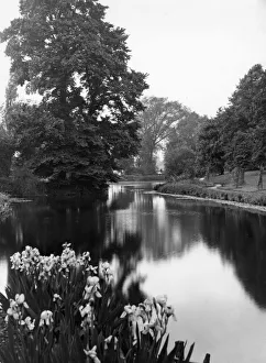 Brine Baths Park, Droitwich, 1920s Brine Baths Park, Droitwich, 1920s
