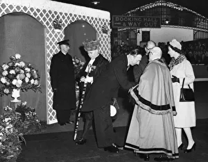 Bristol Temple Meads, Queen's Visit, 5th December 1958 Bristol Temple Meads, Queen's Visit, 5th December 1958