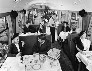Images Dated 29th January 2009: Buffet Car from the 1930s