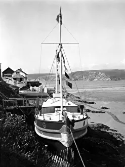 Burgh Island, Bigbury-on-Sea, Devon, September 1935 Burgh Island, Bigbury-on-Sea, Devon, September 1935