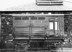 GWR Horse Box Print, 1889 Diagram N12