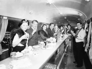 Prints of GWR Buffet Car, c1930s Artwork And Documents Prints: GWR Buffet Car Print, c1930s