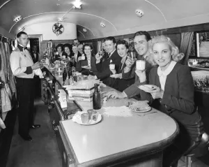 Train Prints: GWR Buffet Car Print, c1938