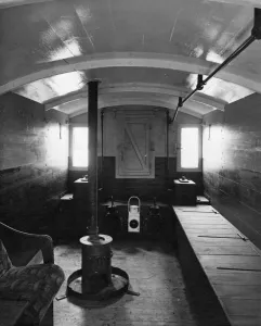 Toad Brake Van Print, Internal View