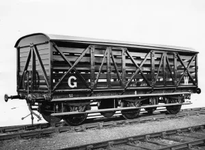 Great Western Railway History Prints: Six wheeled Siphon, No 960