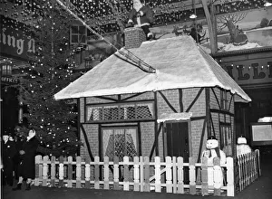 Christmas Grotto, Paddington Station, 1956 Christmas Grotto, Paddington Station, 1956