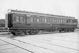 A corridor brake composite carriage converted into a rail mobile emergency canteen, 1941 A corridor brake composite carriage converted into a rail mobile emergency canteen, 1941