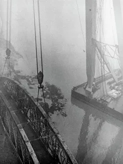 Places/bridges viaducts tunnels severn railway bridge/dismantling severn railway bridge 1967 Places/bridges viaducts tunnels severn railway bridge/dismantling severn railway bridge 1967