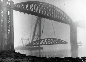Places/bridges viaducts tunnels severn railway bridge/dismantling severn railway bridge 1967 Places/bridges viaducts tunnels severn railway bridge/dismantling severn railway bridge 1967