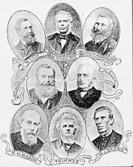 Images Dated 7th May 2008: Early Medical Fund Society Committee Members, c1860