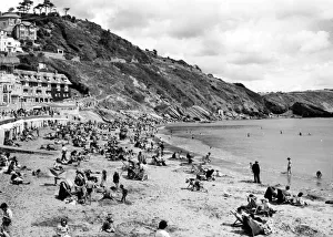 East Looe Beach, Cornwall, August 1951 East Looe Beach, Cornwall, August 1951