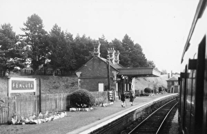 Fencote Station, Herefordshire, September 1952 Fencote Station, Herefordshire, September 1952